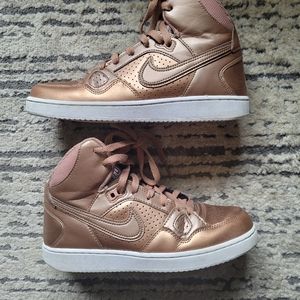 Nike Womens Son Of Force Mid 'Metalic Red Bronze'